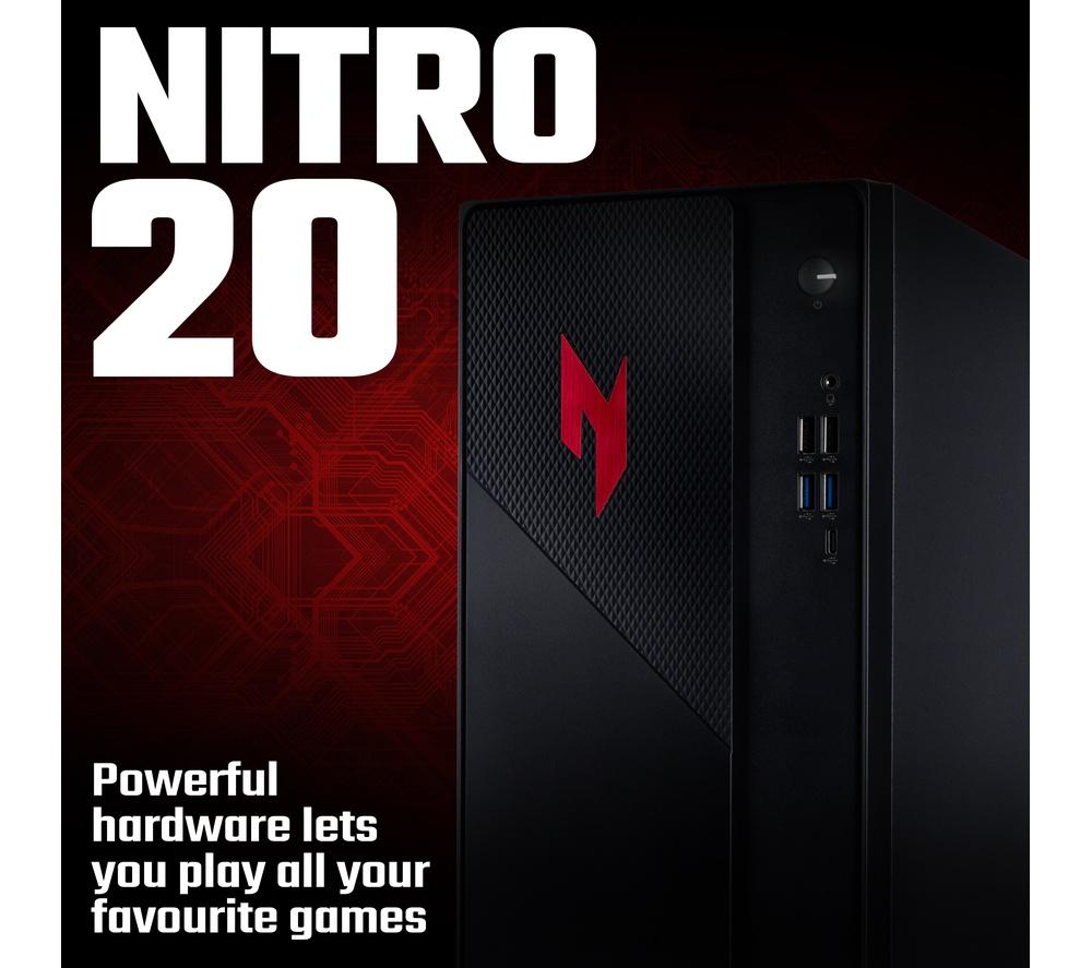 ACER Nitro N20 Gaming PC - Intel® Core™ i5, RTX 5050, 512 GB SSD