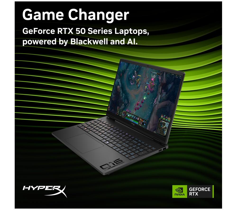 HP HyperX OMEN 15.3" Gaming Laptop - Intel® Core™ i5, RTX 5050, 1 TB SSD