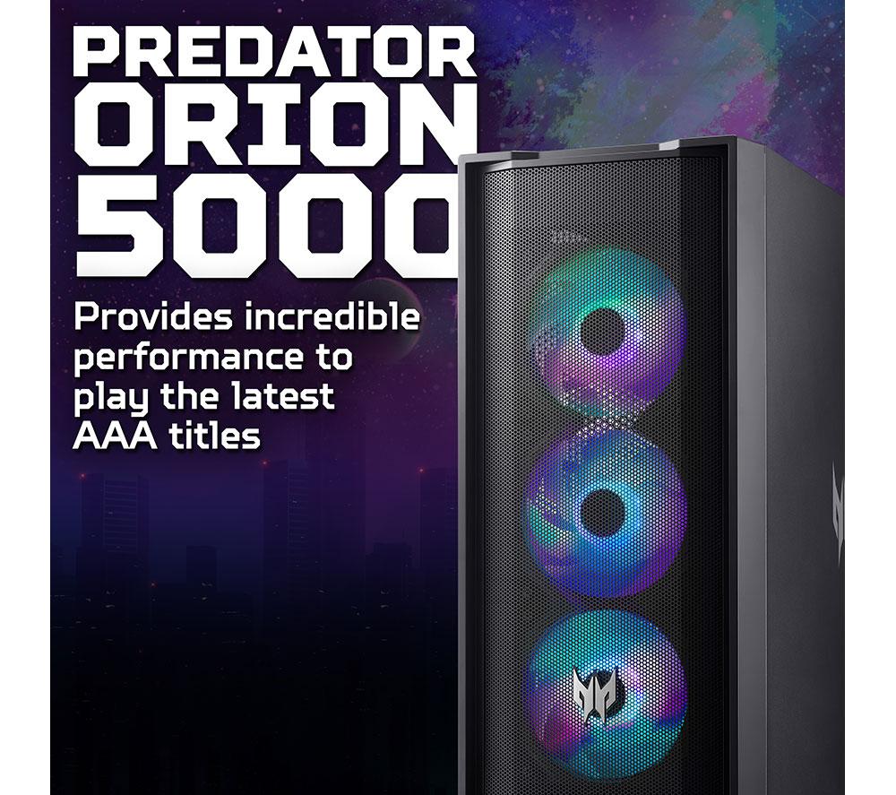 ACER Predator Orion 5000 PO5-667 Gaming PC - Intel® Core™ i7, RTX 5070, 1 TB SSD