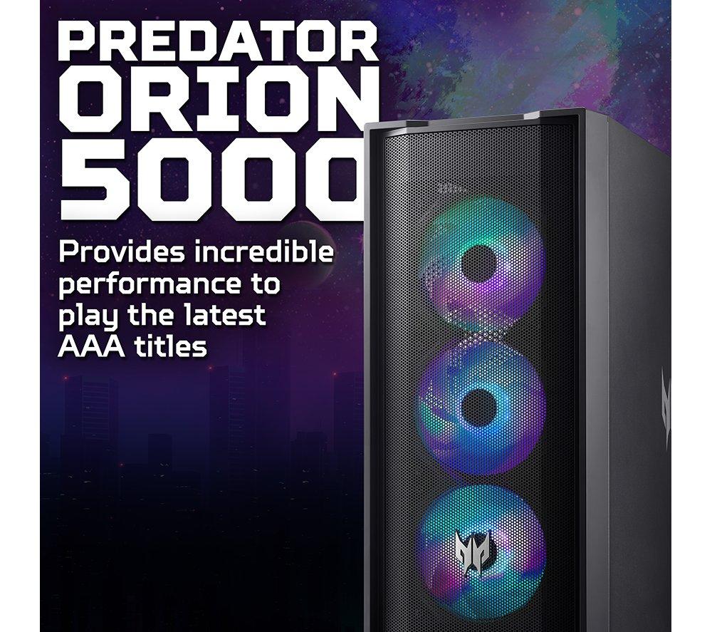 ACER Predator Orion 5000 PO5-667 Gaming PC - Intel® Core™ i7, RTX 5070, 1 TB SSD