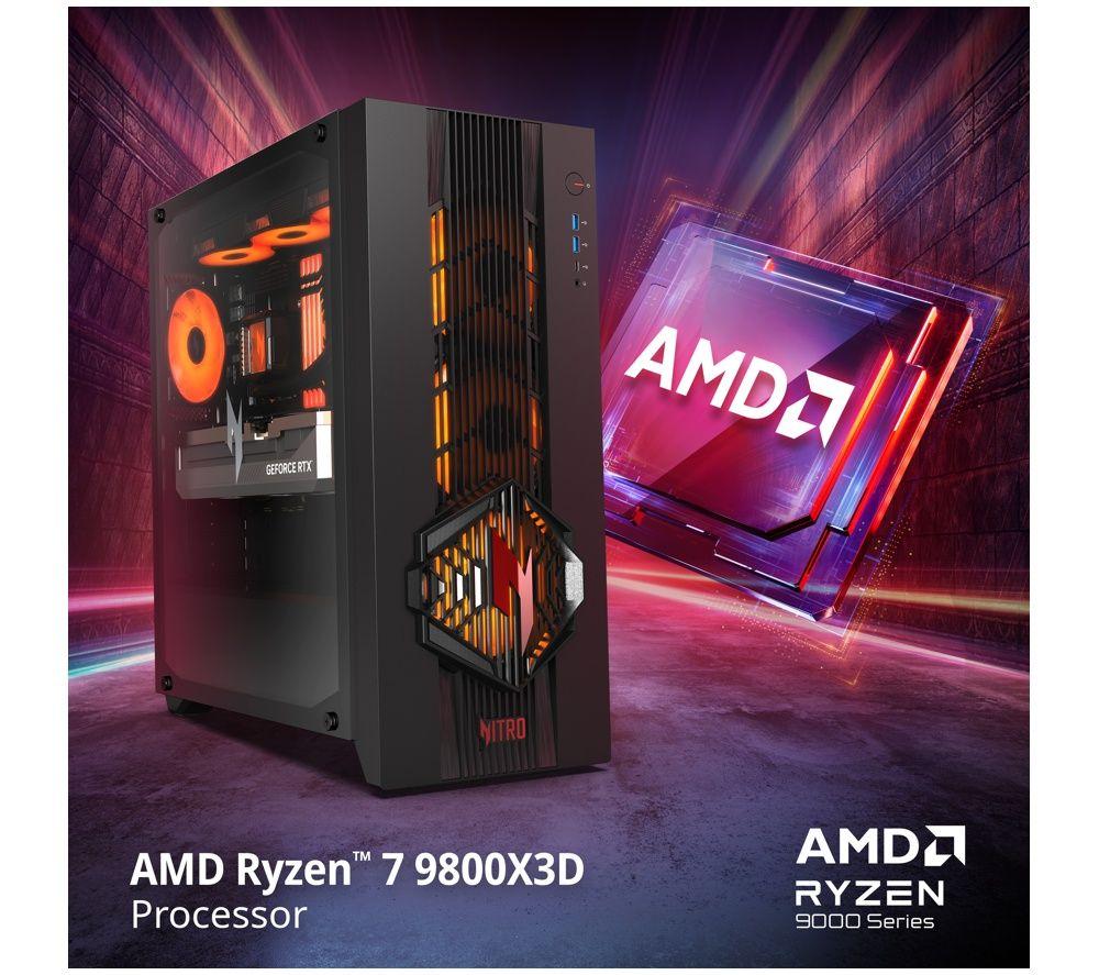 ACER Nitro N70 Gaming-PC – AMD Ryzen 7, RTX 5080, 2 TB SSD
