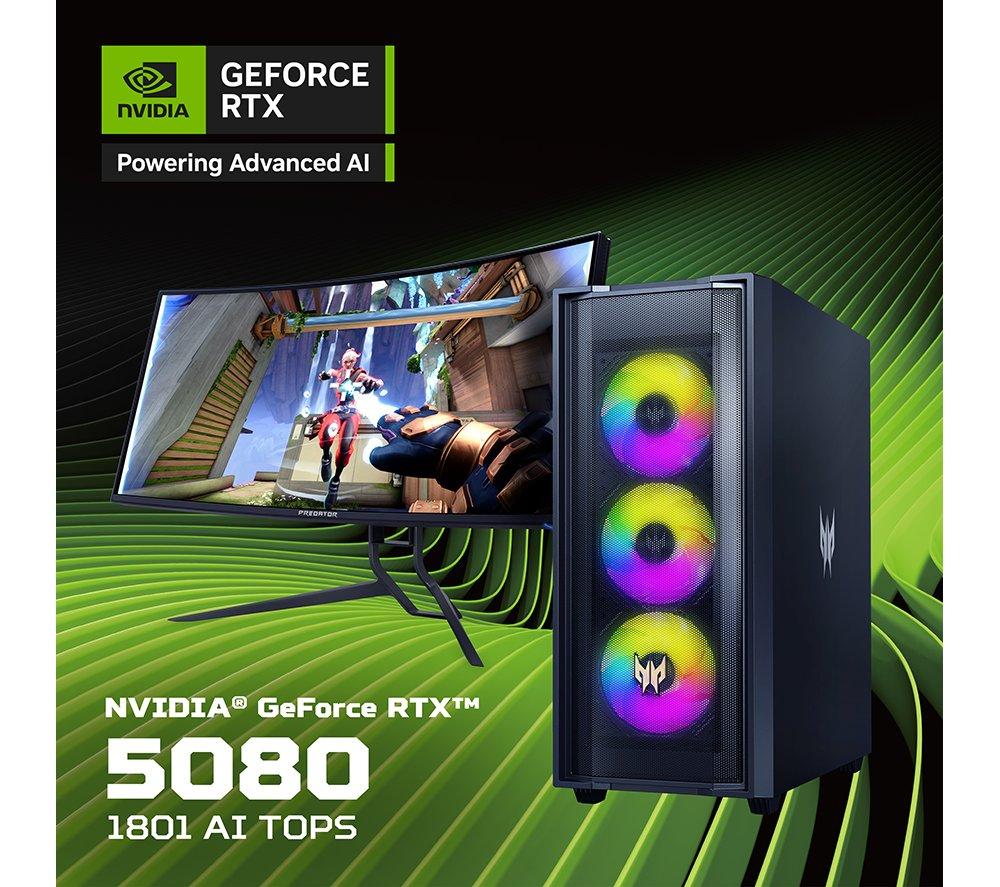 ACER Predator Orion 7000 PO7-667 Gaming PC - Intel® Core™ Ultra 7, RTX 5080, 2 TB SSD