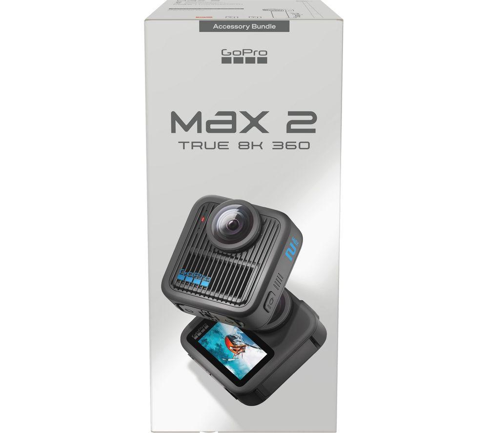Cámara de acción 360 GOPRO MAX2 True 8K y paquete de accesorios