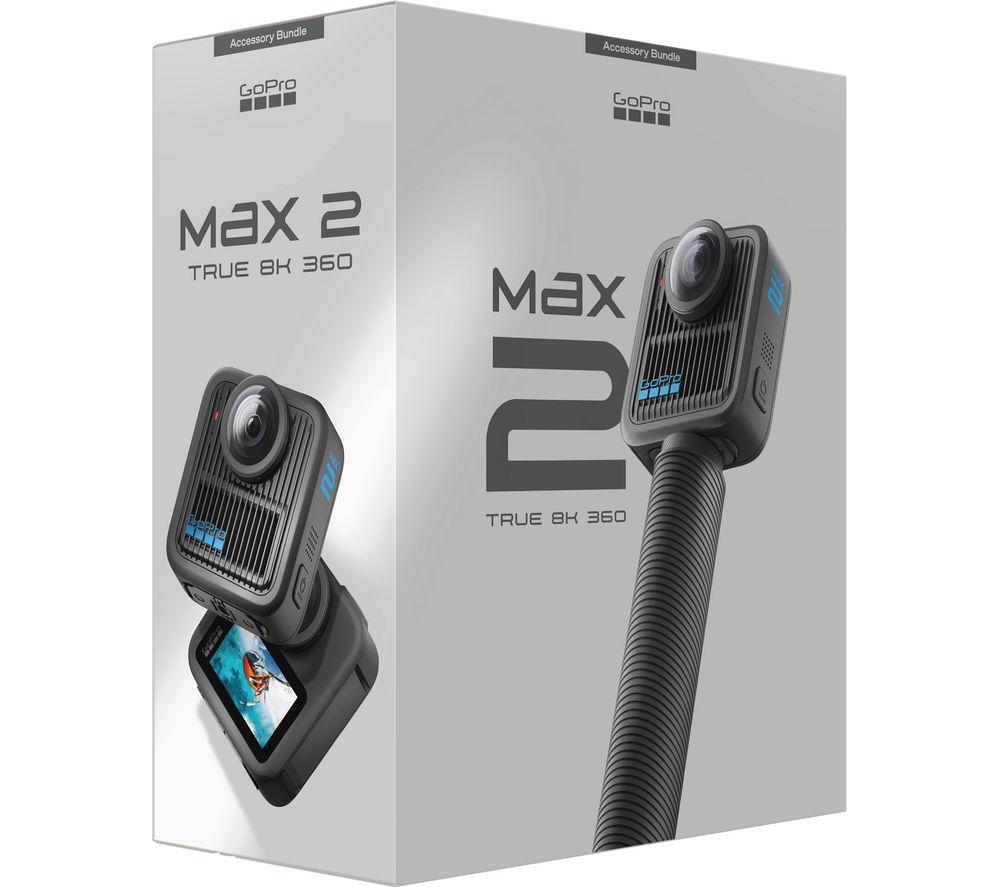 Cámara de acción 360 GOPRO MAX2 True 8K y paquete de accesorios