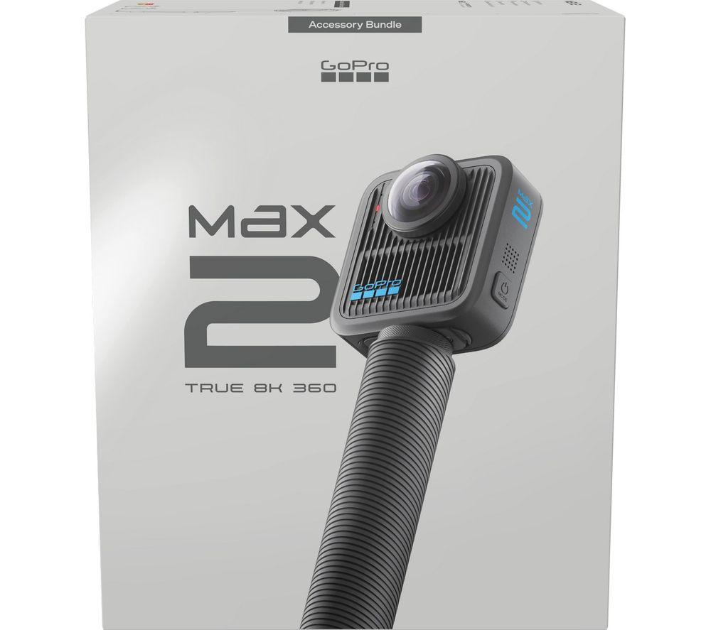 Cámara de acción 360 GOPRO MAX2 True 8K y paquete de accesorios
