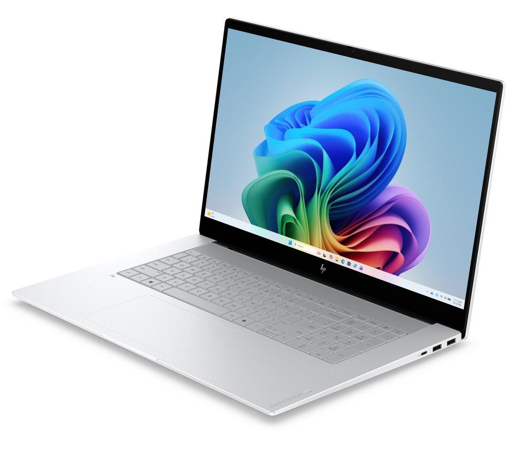 HP OmniBook X NGAI 17.3" Laptop - Intel® Core™ Ultra 7, 1 TB SSD, Silver