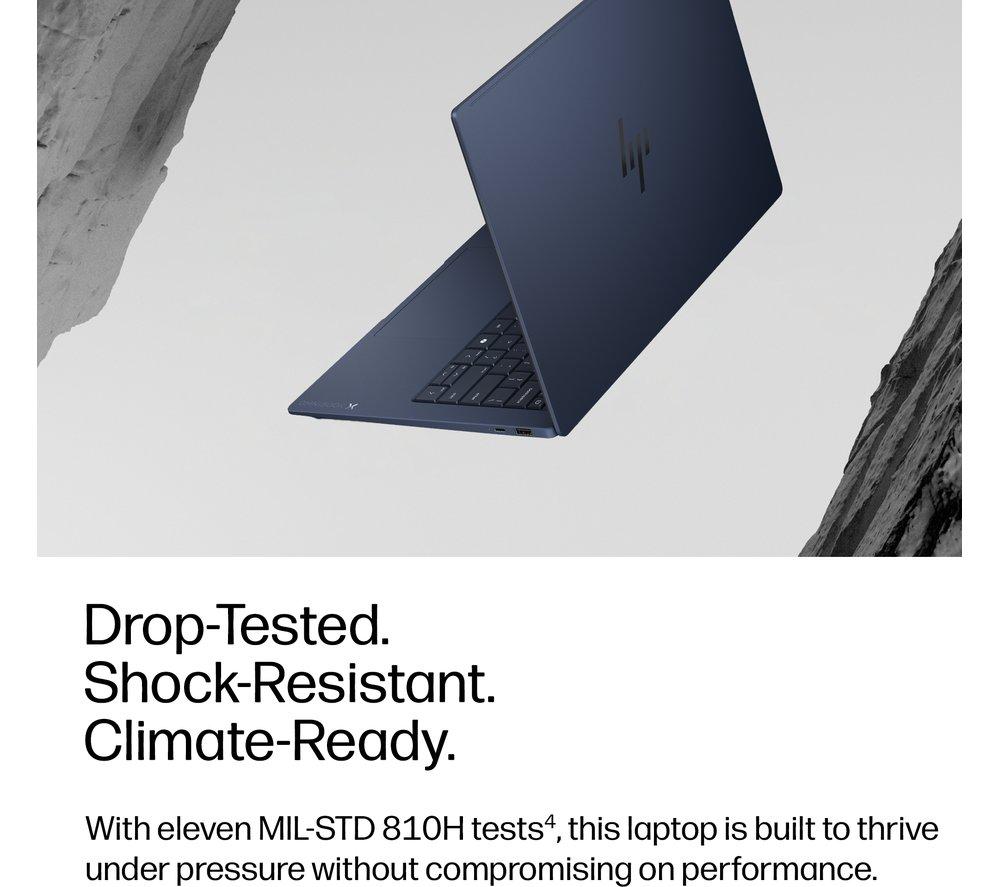 Portátil HP OmniBook X NGAI de 14", Copilot + PC - Intel® Core™ Ultra 7, 1 TB SSD, azul atmosférico