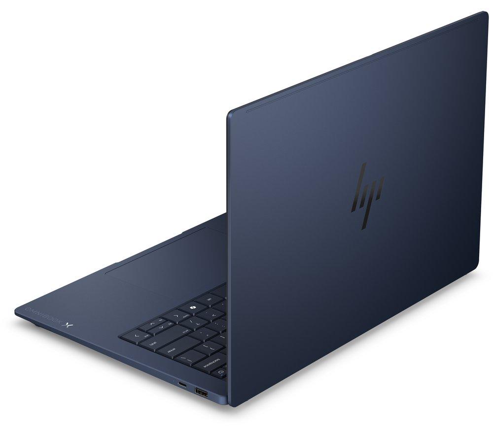 Portátil HP OmniBook X NGAI de 14", Copilot + PC - Intel® Core™ Ultra 7, 1 TB SSD, azul atmosférico