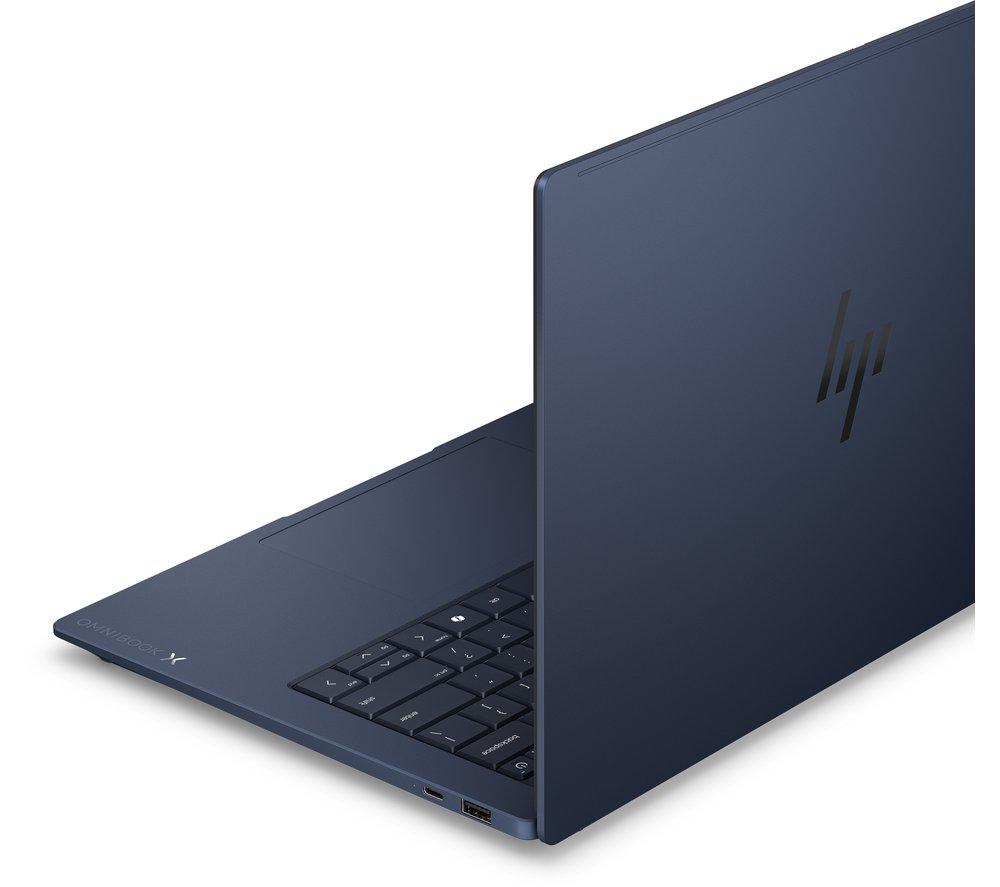 Portátil HP OmniBook X NGAI de 14", Copilot + PC - Intel® Core™ Ultra 7, 1 TB SSD, azul atmosférico
