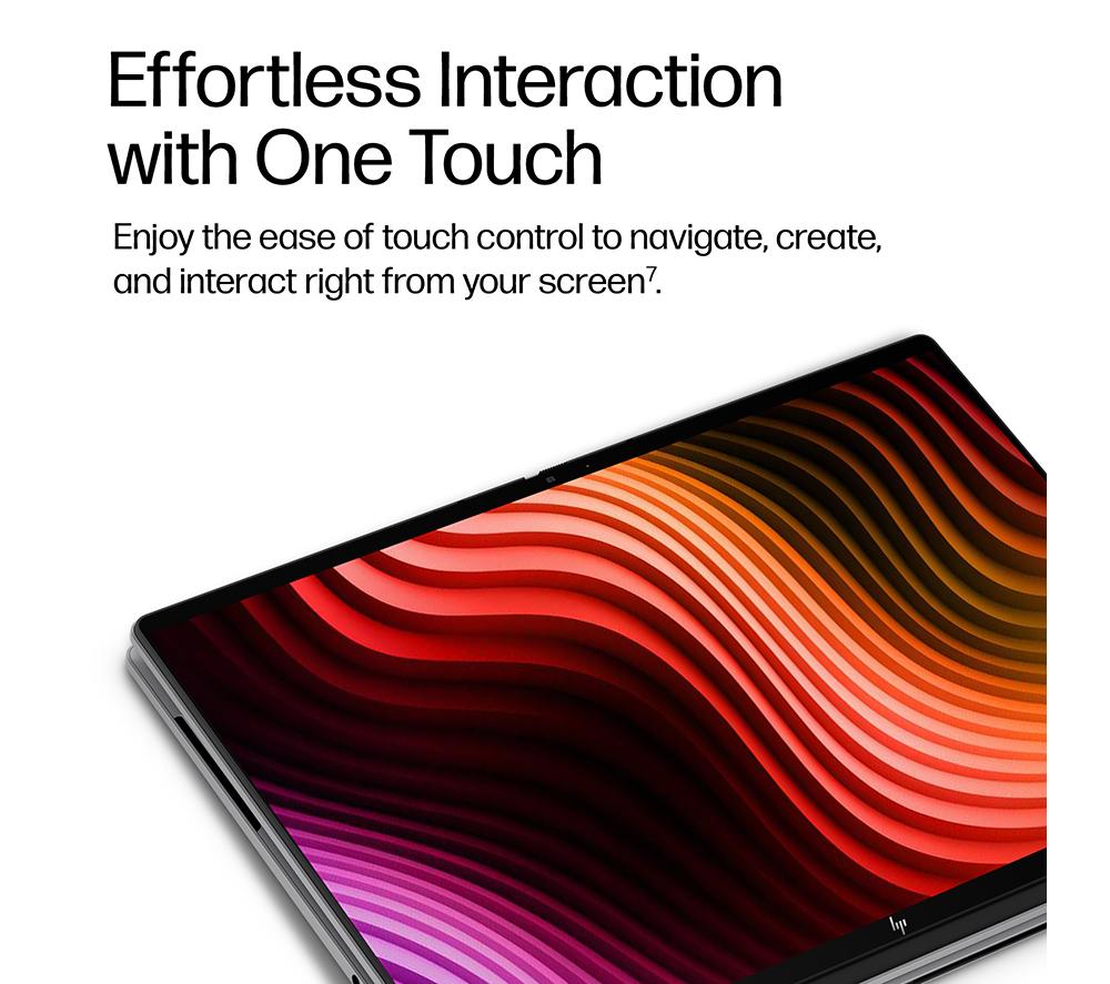 Portátil 2 en 1 HP OmniBook X Flip NGAI de 14" - Intel® Core™ Ultra 7, SSD de 1 TB, Plata