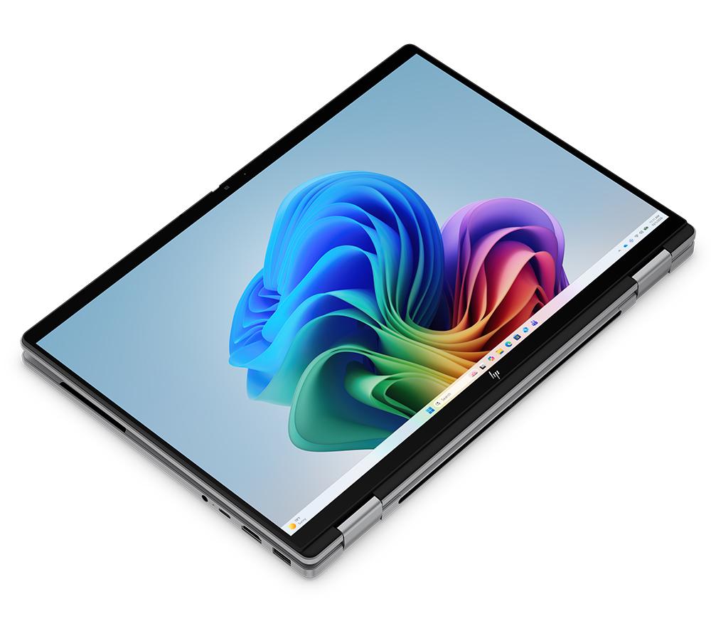 Portátil 2 en 1 HP OmniBook X Flip NGAI de 14" - Intel® Core™ Ultra 7, SSD de 1 TB, Plata