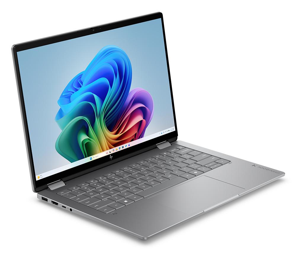 Portátil 2 en 1 HP OmniBook X Flip NGAI de 14" - Intel® Core™ Ultra 7, SSD de 1 TB, Plata