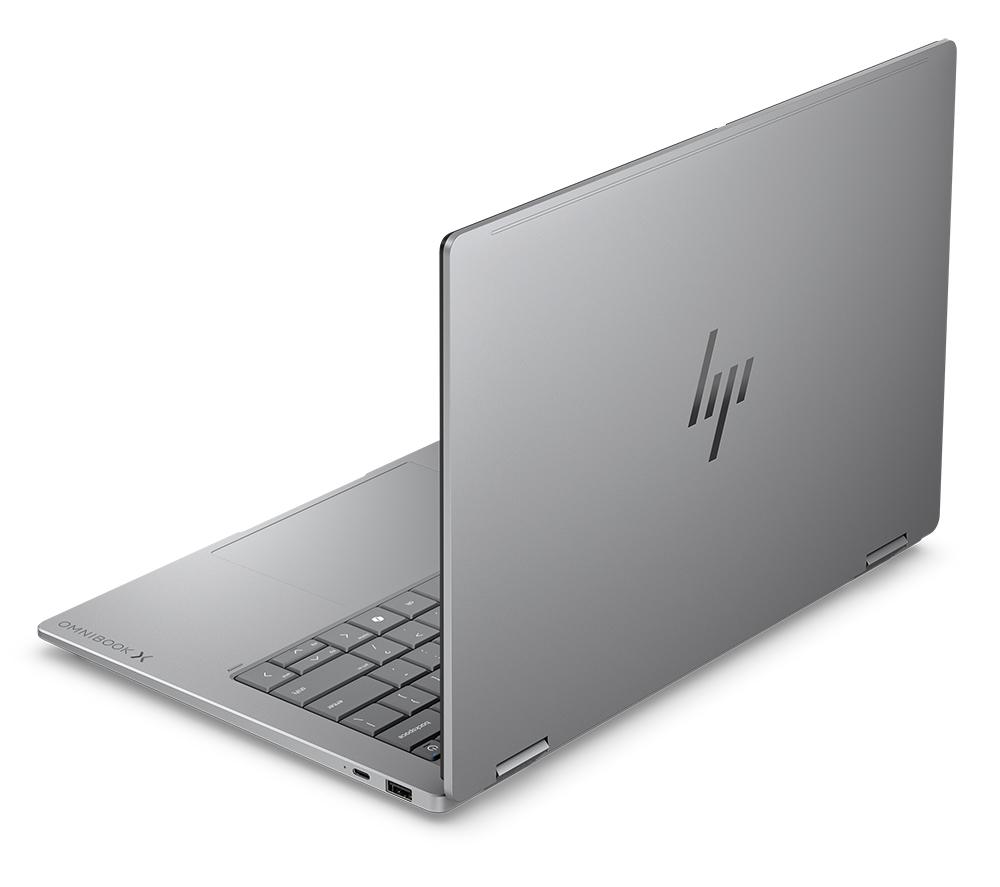 Portátil 2 en 1 HP OmniBook X Flip NGAI de 14" - Intel® Core™ Ultra 7, SSD de 1 TB, Plata