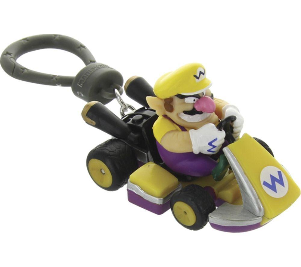NINTENDO Switch 2, Super Mario Keychain, Mario Kart World, Backpack Buddies & Joy-Con Racing Wheels Bundle