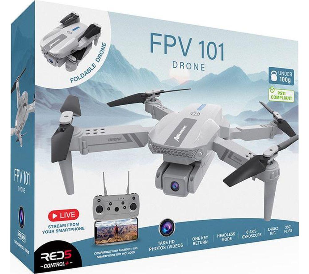 MENKIND FPV 101 Drone with Controller - Grey