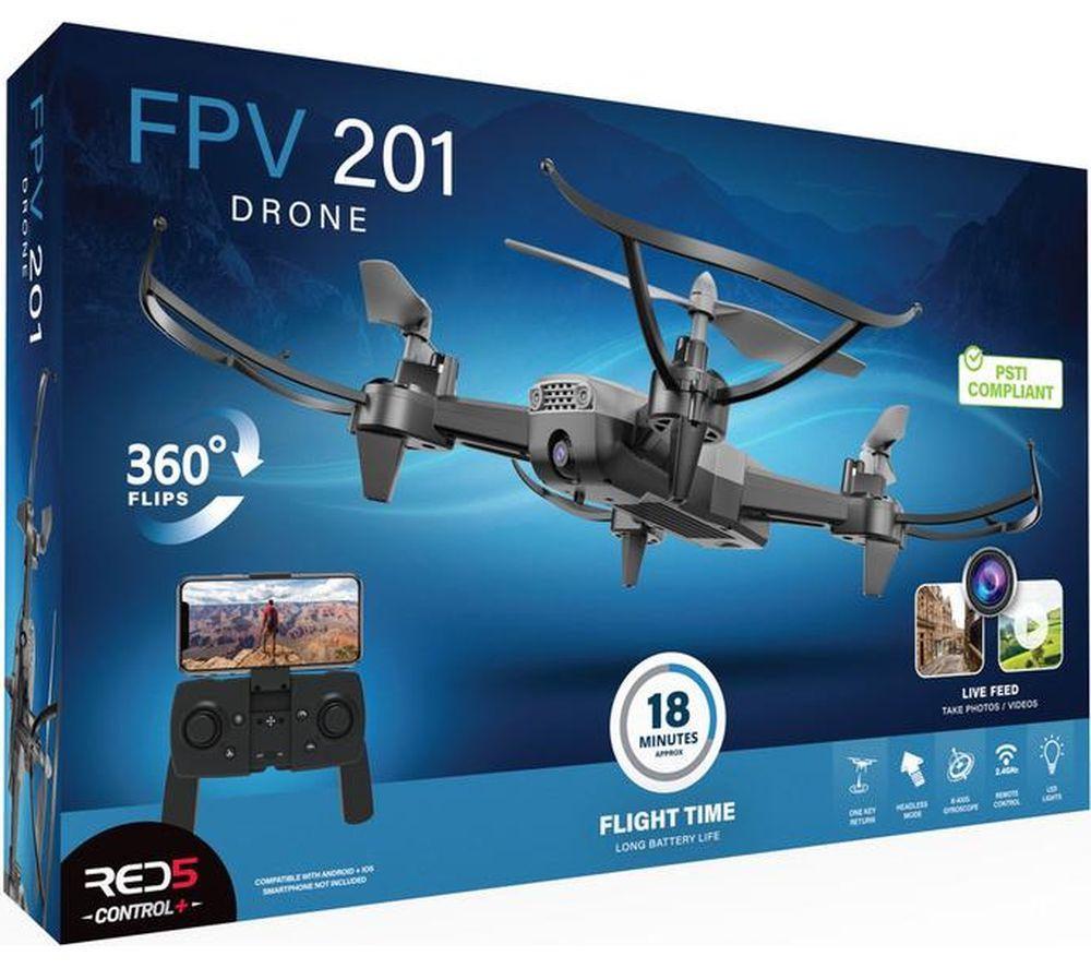 MENKIND FPV 201 Drone with Controller - Grey