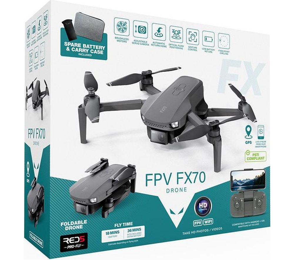MENKIND RED5 FX70 FPV Drone - Black