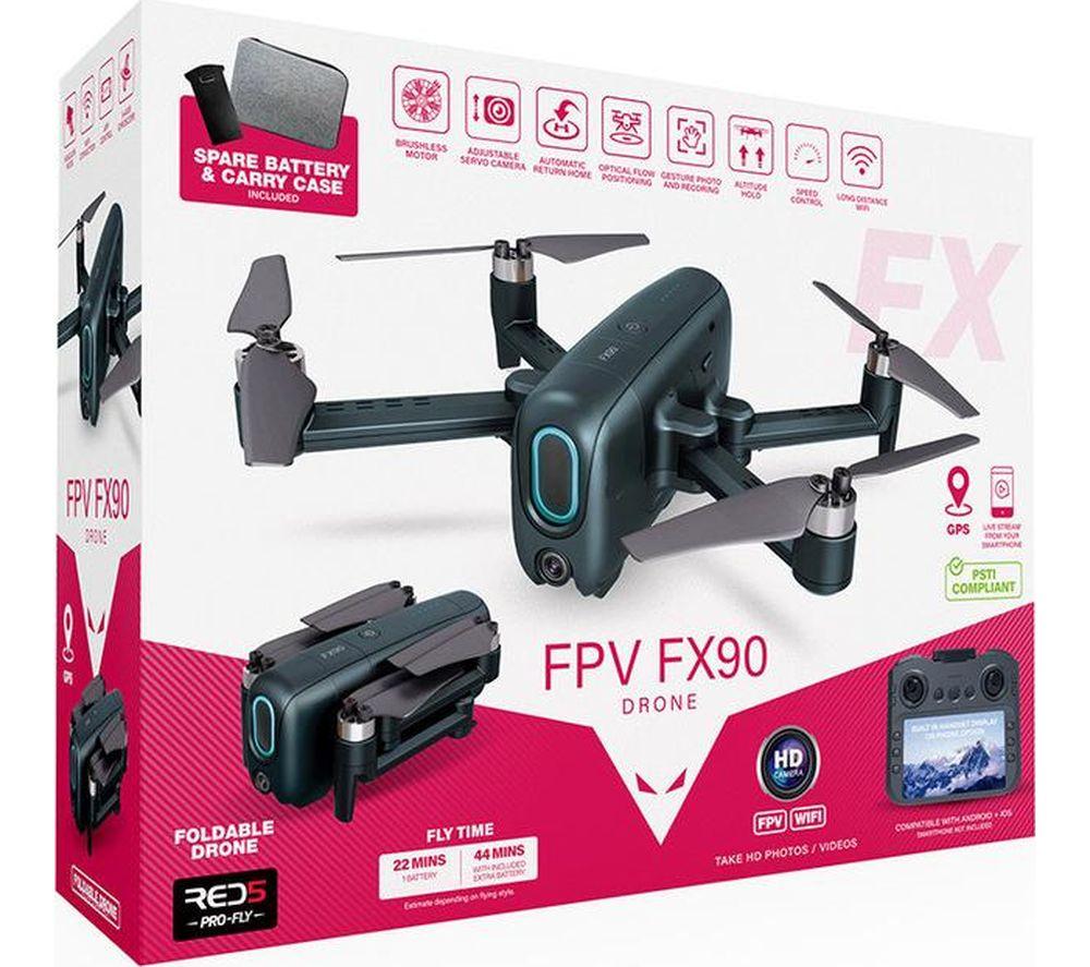 MENKIND RED5 FX90 FPV Drone - Black