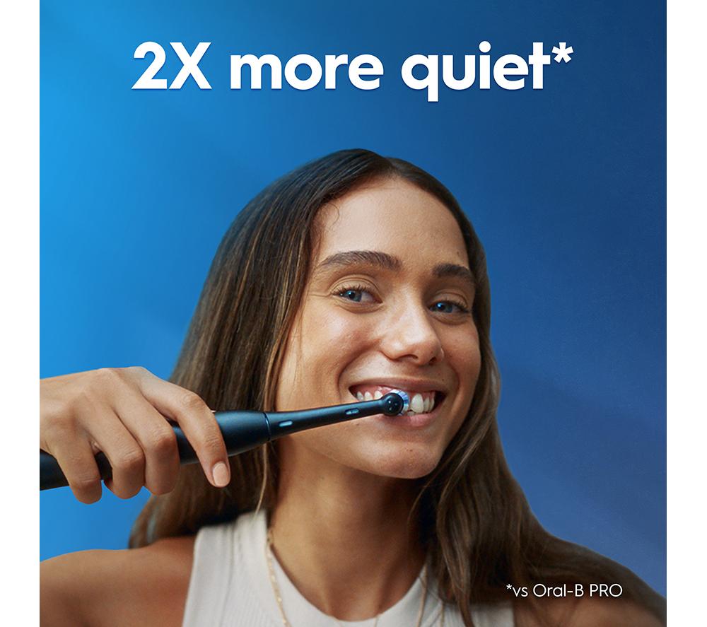 ORAL-B iO2 Electric Toothbrush Duo Pack - Black & Pink