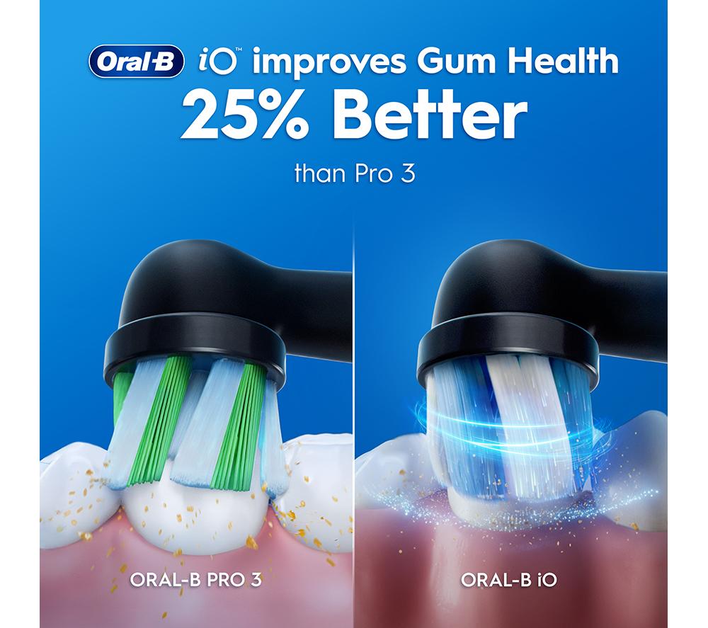 Oral-B iO Series 2 Elektrische Zahnbürste Duo Pack – Schwarz & Pink