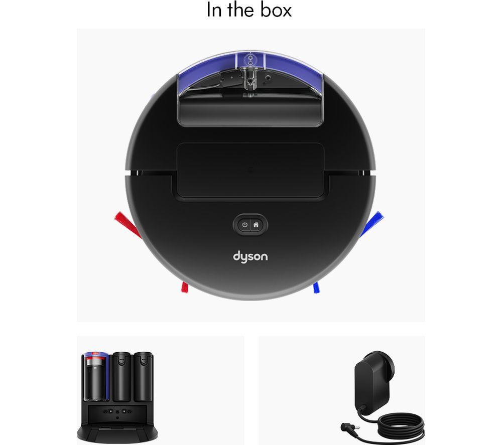 DYSON Spot + Scrub AI Robot Vacuum Cleaner - Black