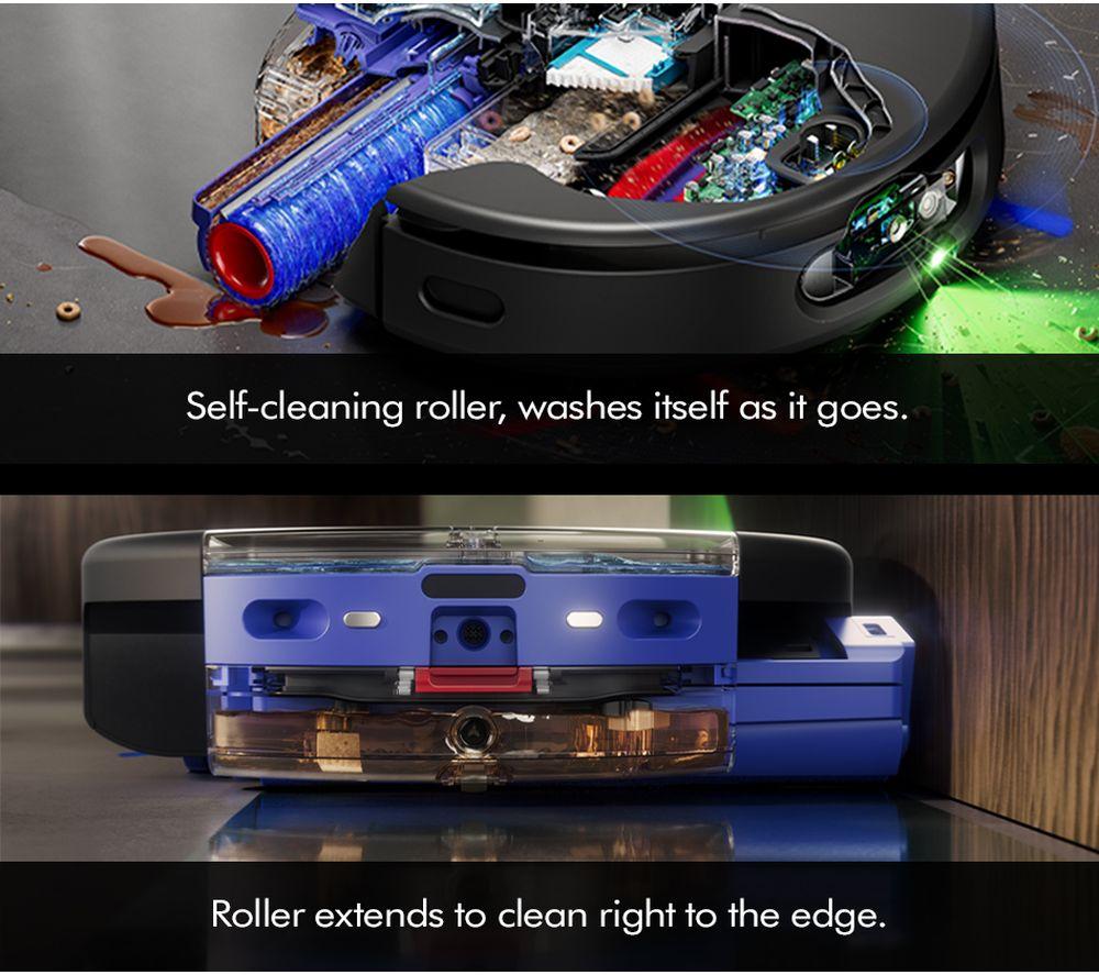 DYSON Spot + Scrub AI Robot Vacuum Cleaner - Black