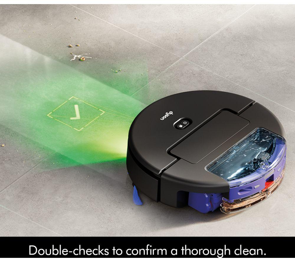 DYSON Spot + Scrub AI Robot Vacuum Cleaner - Black