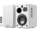 MAJORITY D70X Active Bluetooth Bookshelf Speakers - White