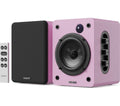MAJORITY D50X Bluetooth Bookshelf Speakers - Pink