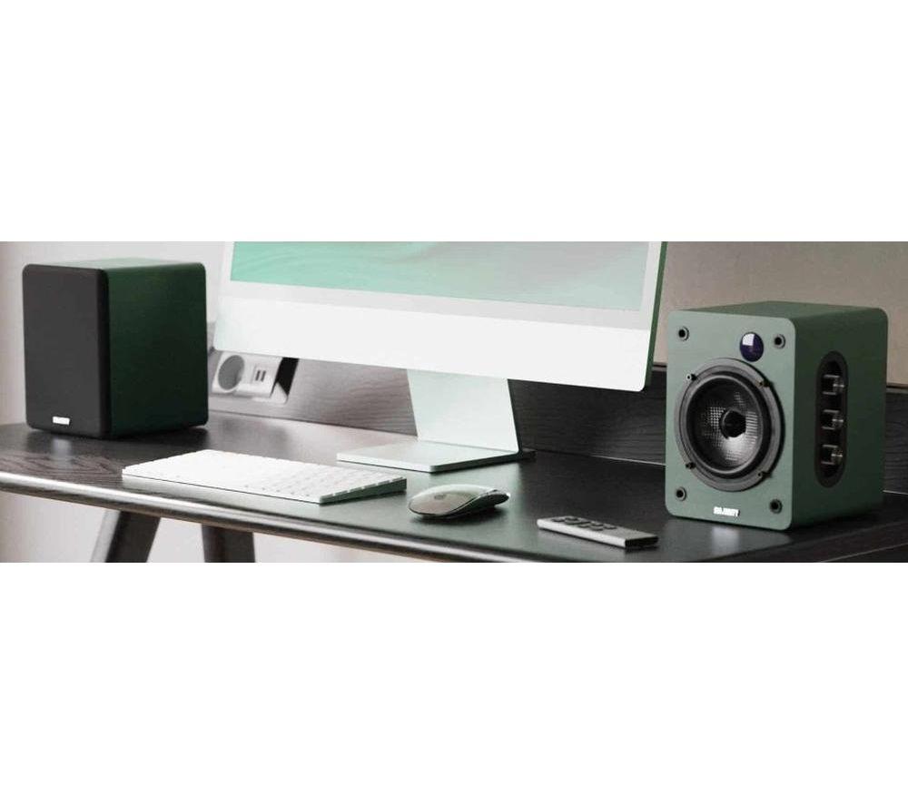 Altavoces de estantería Bluetooth MAJORITY D50X - Verde