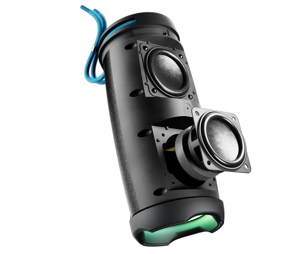 Altavoz portátil Bluetooth MAJORITY MOVE M3 - Azul eléctrico y carbón