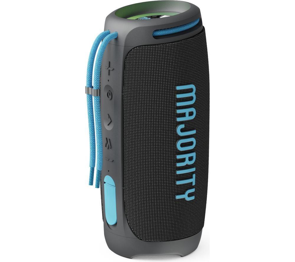 Altavoz portátil Bluetooth MAJORITY MOVE M3 - Azul eléctrico y carbón