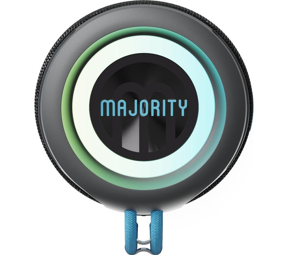 Altavoz portátil Bluetooth MAJORITY MOVE M3 - Azul eléctrico y carbón