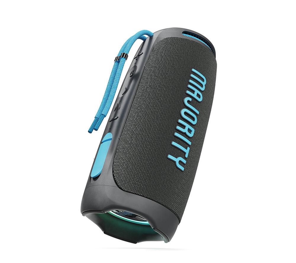 MAJORITY MOVE M3 Bluetooth Portable Speaker - Electric Blue & Charcoal