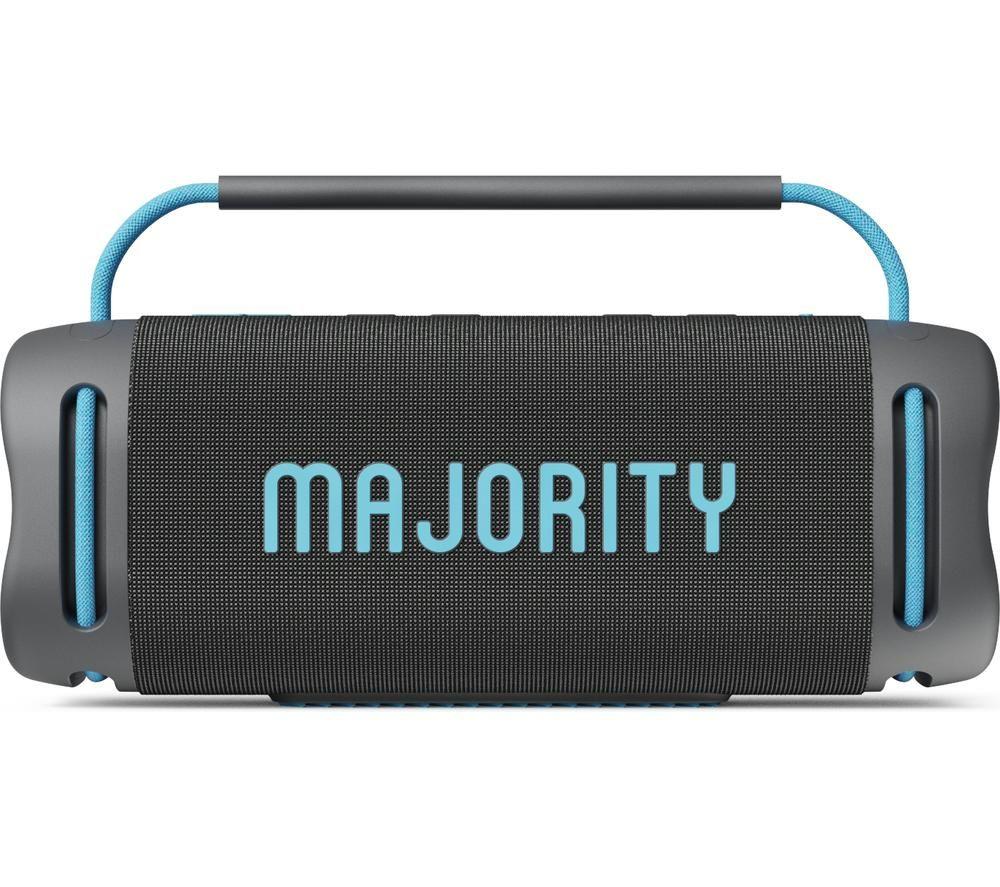 MAJORITY Move M4 Bluetooth Portable Speaker - Electric Blue & Charcoal