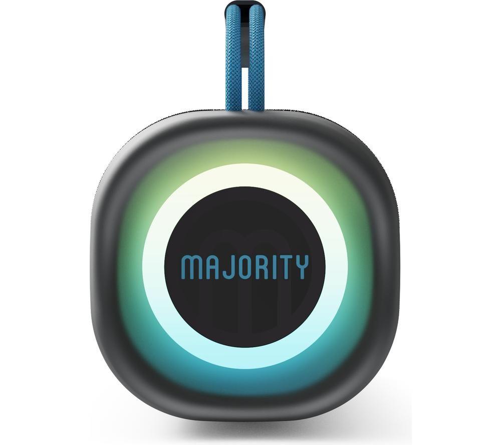 MAJORITY Move M4 Bluetooth Portable Speaker - Electric Blue & Charcoal