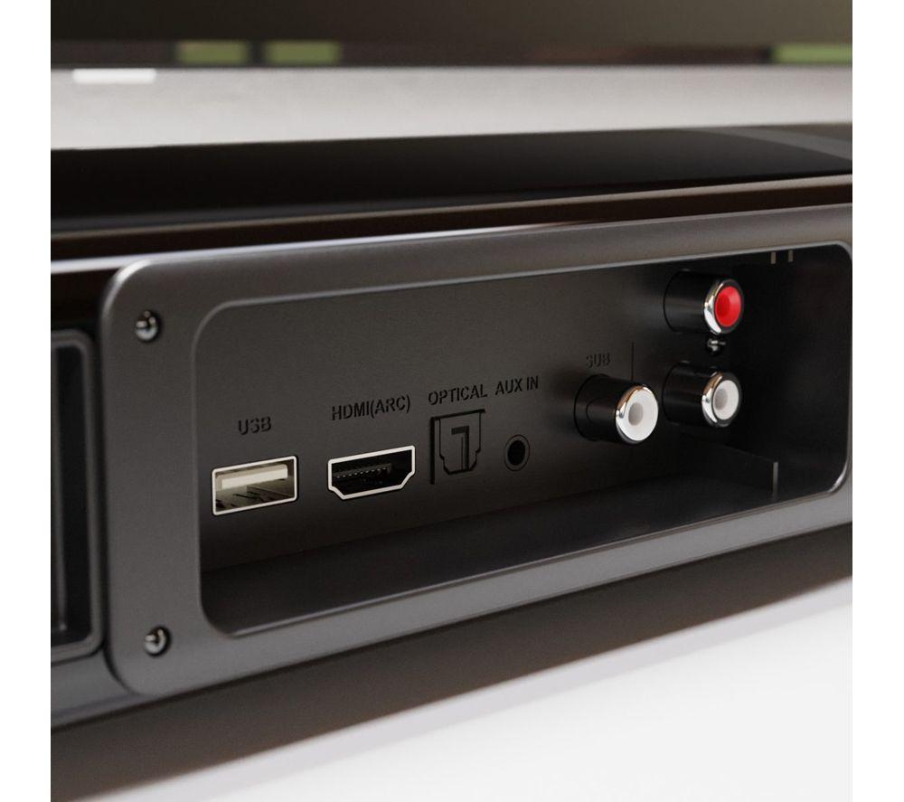 OAKCASTLE SB80 Xtra 4.1 Wireless Compact Sound Bar - Black