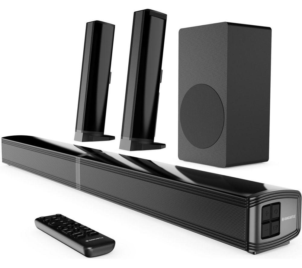 OAKCASTLE SB80 Xtra 4.1 Wireless Compact Sound Bar - Black