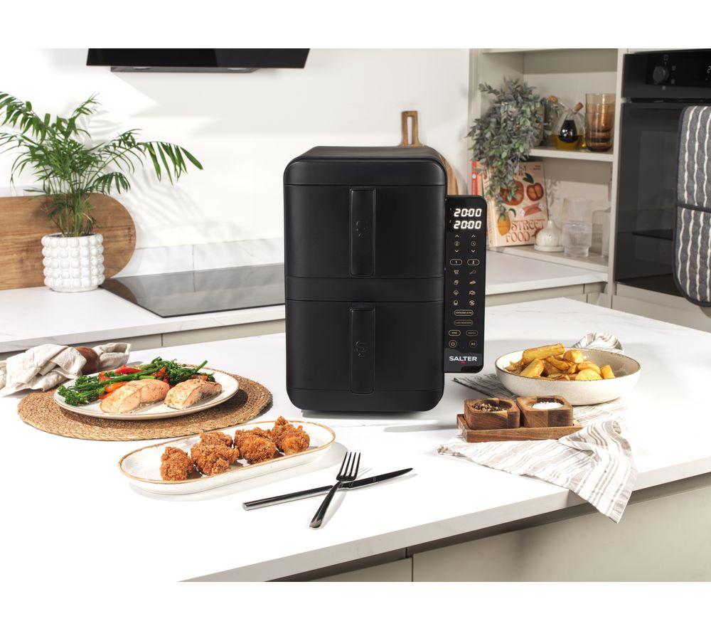 SALTER VertiCook Ultra EK6642 9L Dual Air Fryer - Black