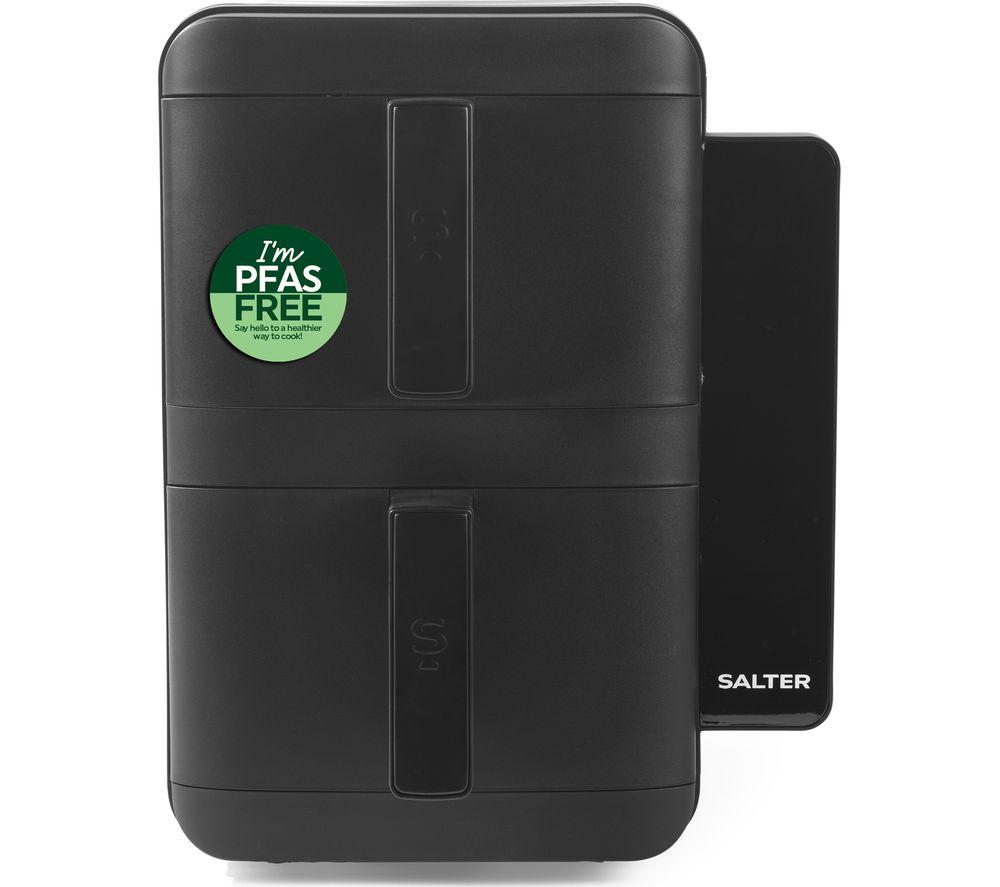 SALTER VertiCook Ultra EK6642 Freidora de aire doble de 9L - Negro