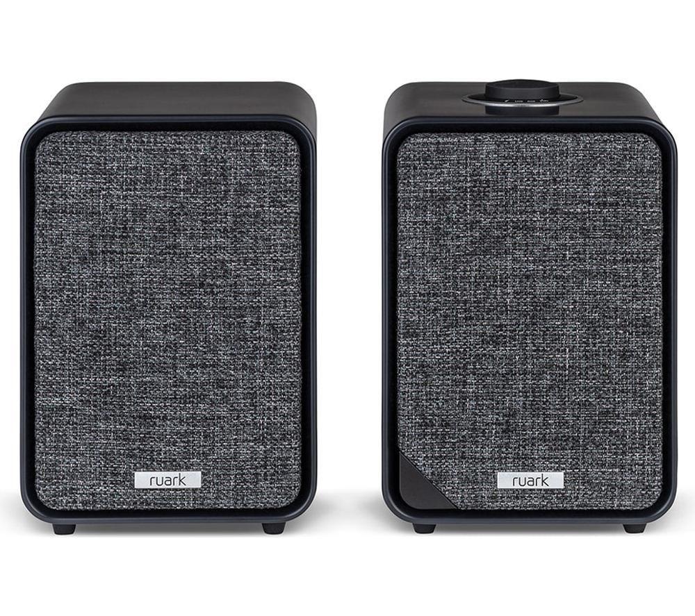 RUARK MR1 Mk3 Bluetooth Desktop Speakers - Satin Charcoal
