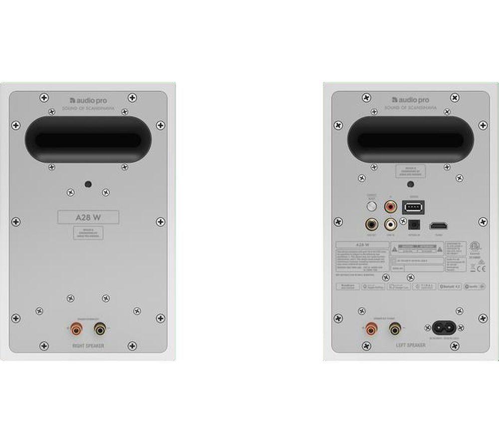 Altavoces inalámbricos multisala AUDIO PRO A28 - Blancos