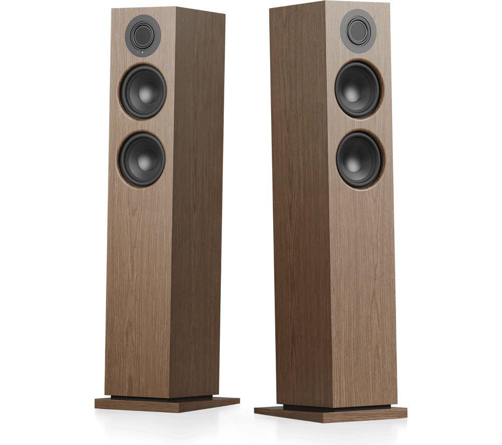AUDIO PRO A48 Wireless Multi‑room Speakers – Walnut