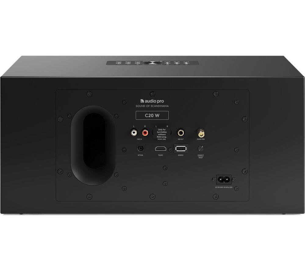 AUDIO PRO C20 W Altavoces inalámbricos multiroom portátiles - Negro