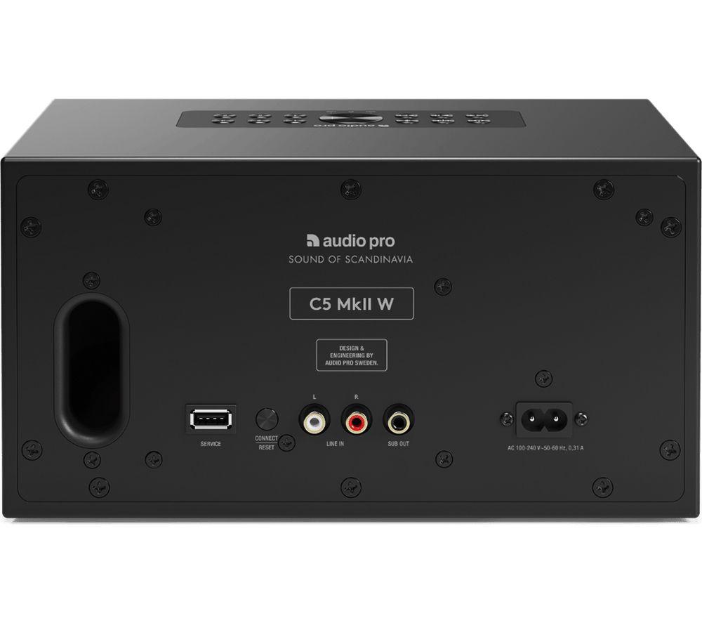 AUDIO PRO C5 MKII W Wireless Multi-room Speaker - Black