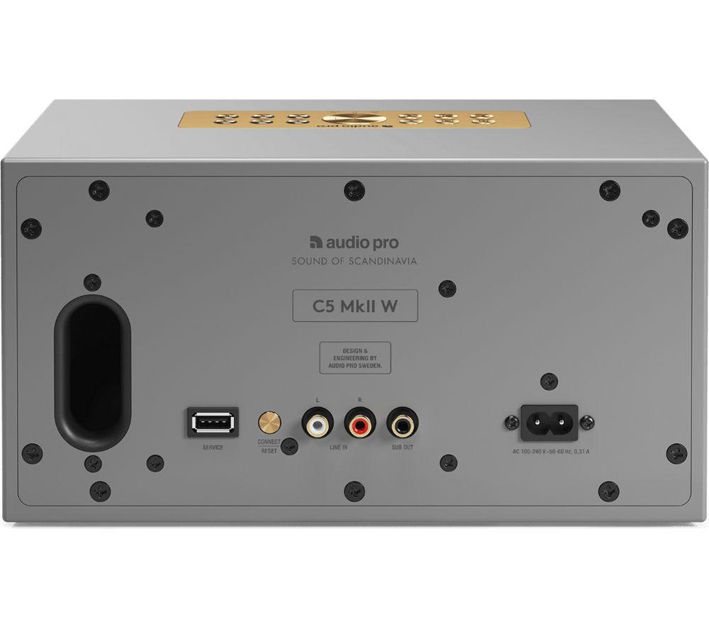 AUDIO PRO C5 MKII W Wireless Multi-room Speaker - Grey