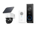 EUFY E340 2K Dual Camera Smart Doorbell & SoloCam S340 3K WiFi Security Camera Bundle