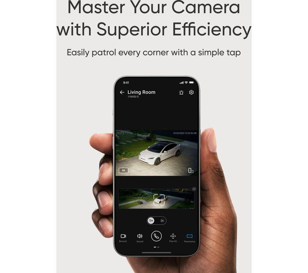 EUFY E340 2K Dual Camera Smart Video Doorbell & Floodlight E30 2K WiFi Security Camera Bundle