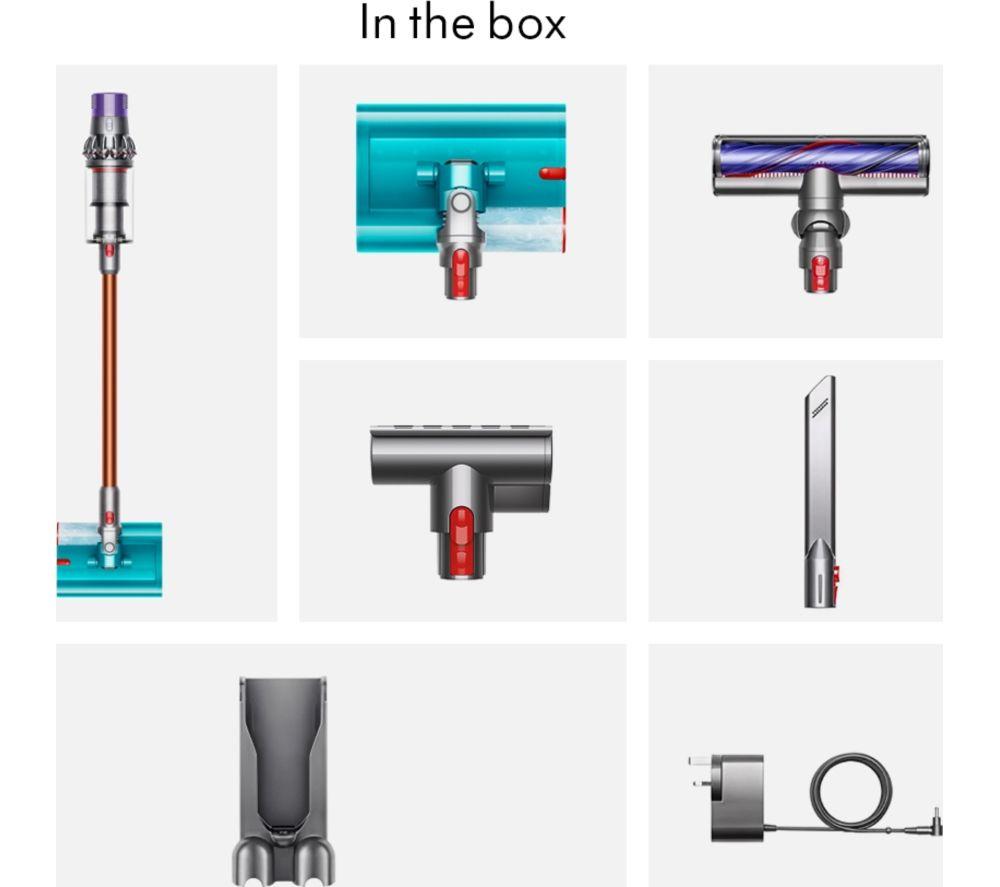 DYSON V10 Submarine Akku-Staubsauger – Nickel & Kupfer