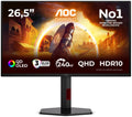 AOC Q27G4ZDR Quad HD 27" QD-OLED Gaming Monitor - Black